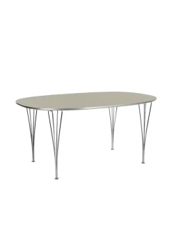 Piet Hein B614 Superellipse spisebord, 240 x 120 cm fra Fritz Hansen