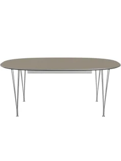 Piet Hein B619 Superellipse udtræksbord, 180/300 x 120 cm fra Fritz Hansen