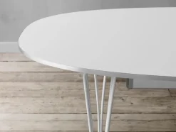 Piet Hein B619 Superellipse udtræksbord, 180/300 x 120 cm fra Fritz Hansen