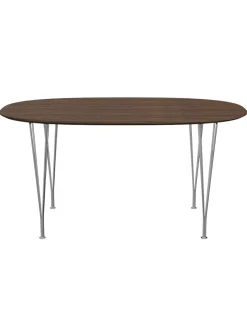 Piet Hein B616 Superellipse spisebord, 170 x 100 cm fra Fritz Hansen