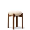Pioneer Stool, smoked oak/zero 0001 fra Fredericia Furniture