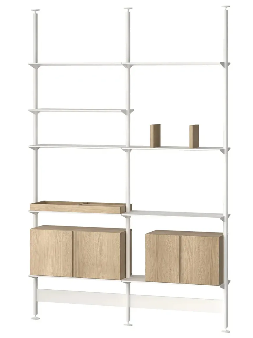 Pira G2 Floor-to-Ceiling Shelving Bundle A fra String