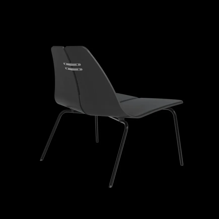 PK23 forsidepolstret, Walnut af Poul Kjærholm