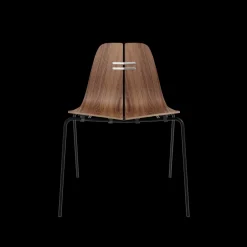 PK3 spisebordsstol, valnød af Poul Kjærholm