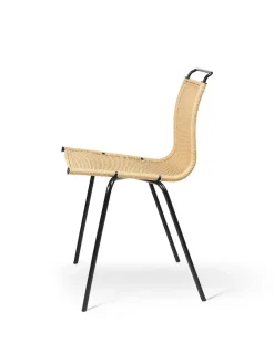 PK1 Stol, sort stel af Poul Kjærholm