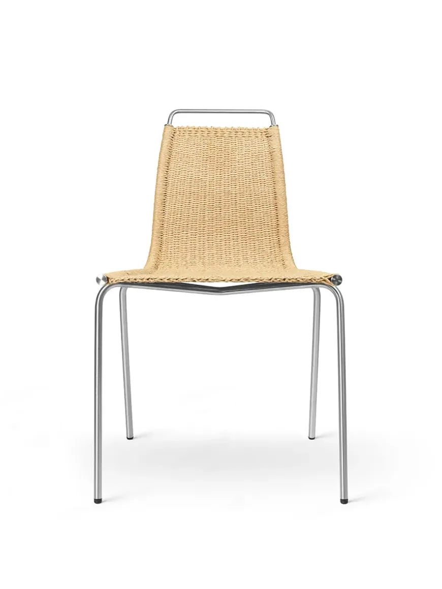 PK1 Stol, stål stel af Poul Kjærholm