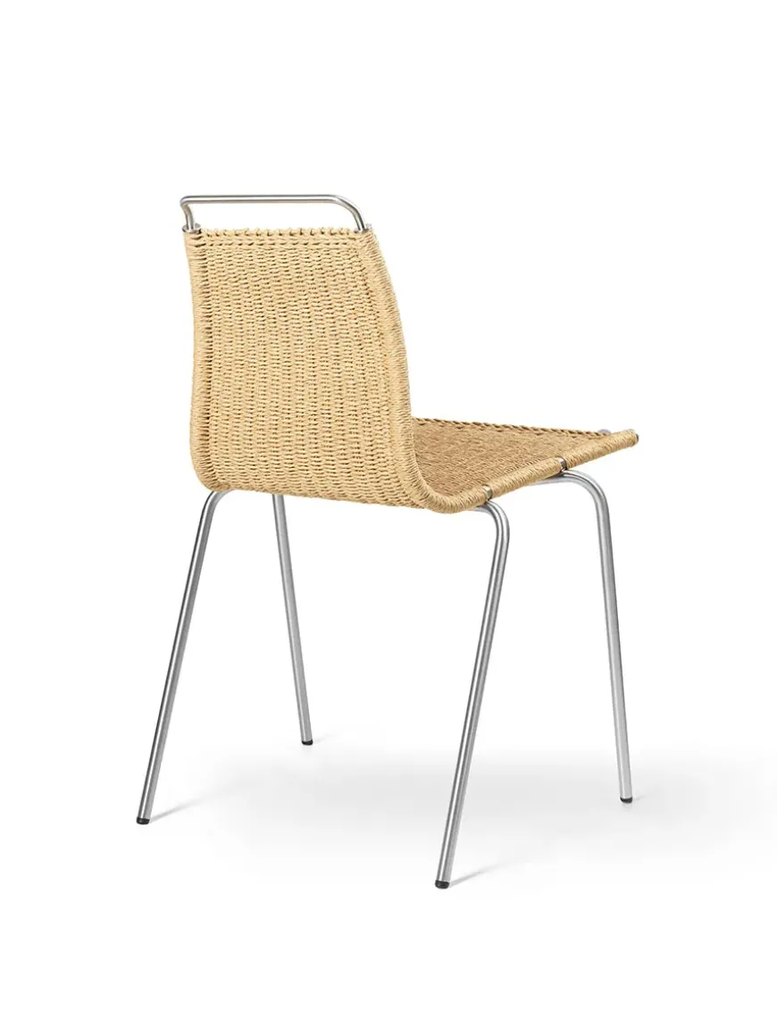 PK1 Stol, stål stel af Poul Kjærholm