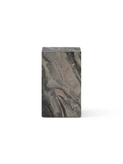 Plinth Tall, grey galaxy marble fra Audo Copenhagen