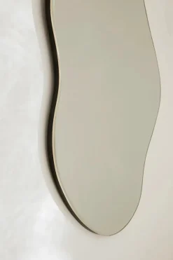 Pond Mirror stor, Brass fra Ferm Living