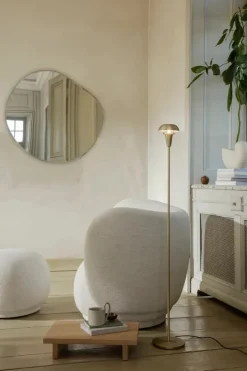 Pond Mirror XL, Dark Chrome fra Ferm Living