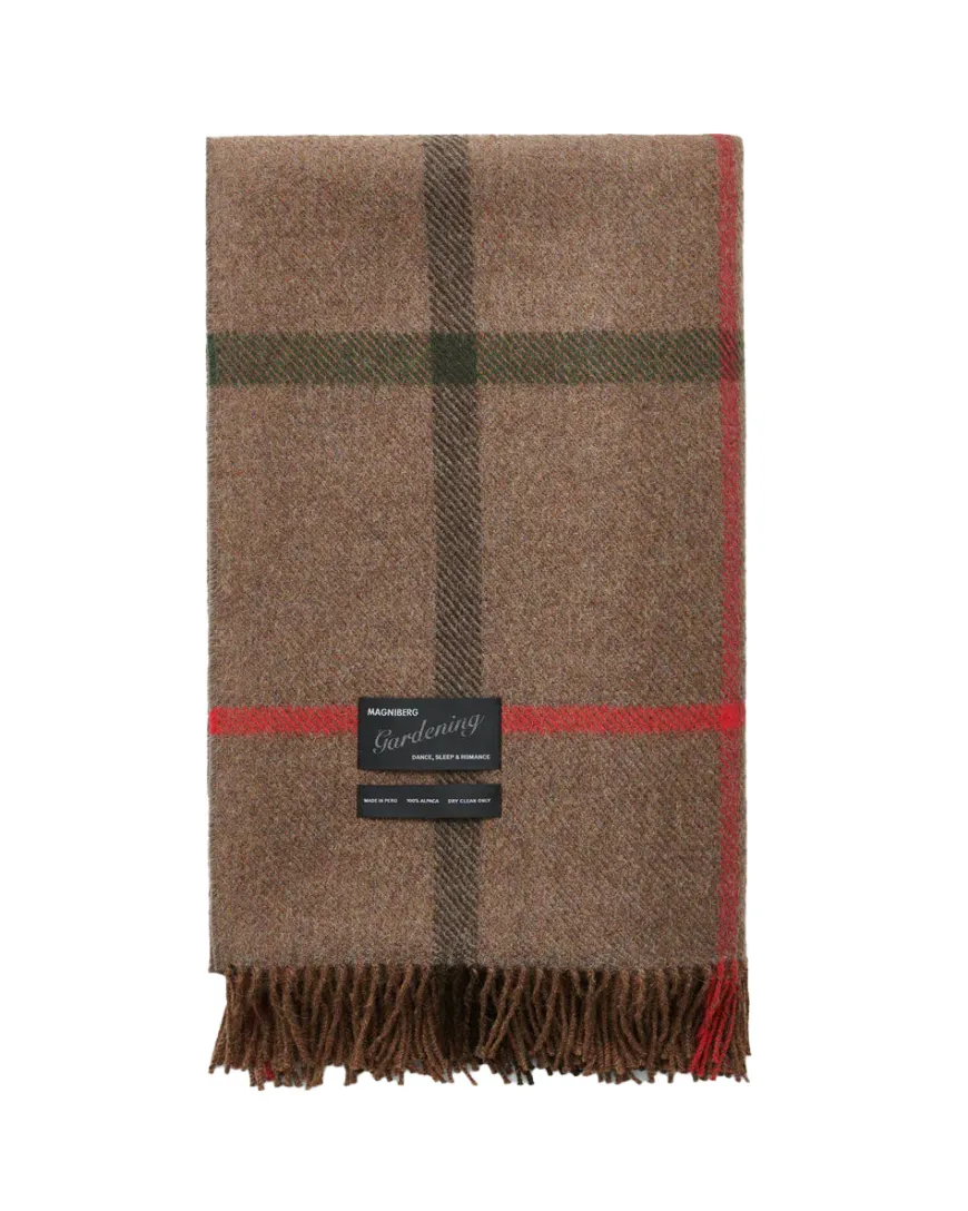 Princess blanket - Poppy seed blue fra Magniberg