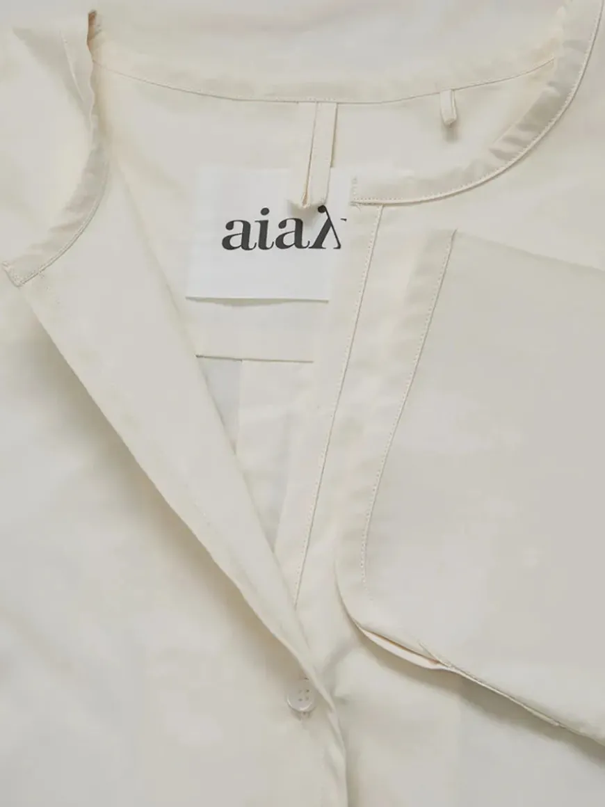 Pyjamas Poplin, pure ecru fra Aiayu