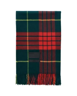 Queen blanket - Lipstick red tartan fra Magniberg