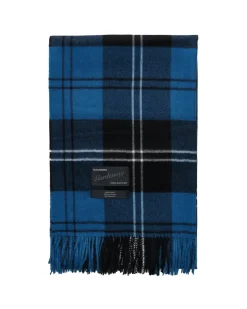 Queen blanket - Scottish green tartan fra Magniberg