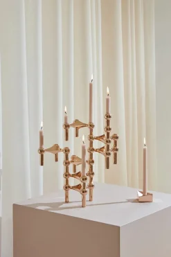 Reflect Lysestage, sort krom fra STOFF Nagel