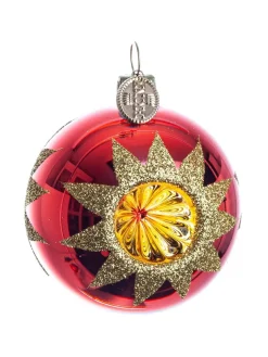 Reflektor Julekugle, grøn fra Brink Nordic