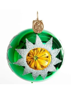 Reflektor Julekugle, rød fra Brink Nordic