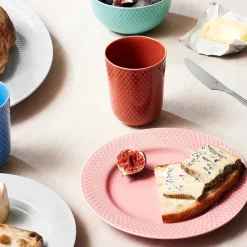 Rhombe krus, grøn fra Lyngby Porcelæn