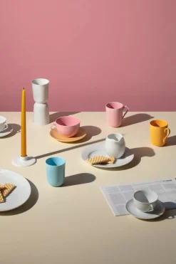 Rhombe krus m. hank, mørk blå fra Lyngby Porcelæn