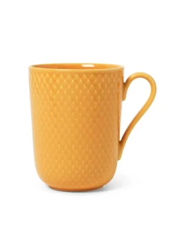 Rhombe krus m. hank, rosa fra Lyngby Porcelæn