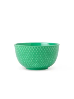 Rhombe skål, mørk blå Ø22 cm fra Lyngby Porcelæn