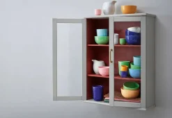 Rhombe skål, mørk blå Ø22 cm fra Lyngby Porcelæn