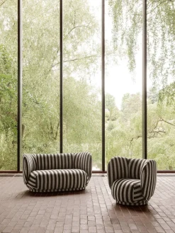 Rico Lounge Chair, bouclé i sand fra Ferm Living