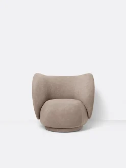 Rico Lounge Chair, soft bouclé fra Ferm Living