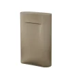 Ridge Vase, taupe frosted glass fra Muuto