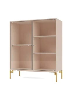 Ripple II Vitrineskab, inkl. sokkel fra Montana