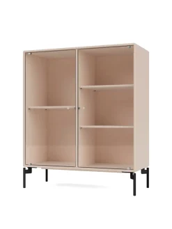 Ripple II Vitrineskab, inkl. sokkel fra Montana