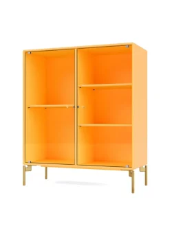 Ripple II Vitrineskab, inkl. sokkel fra Montana