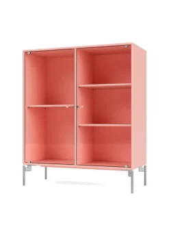 Ripple II Vitrineskab, inkl. sokkel fra Montana