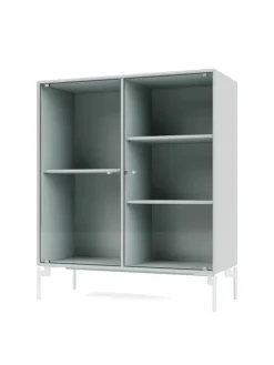 Ripple II Vitrineskab, inkl. sokkel fra Montana