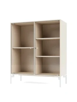 Ripple II Vitrineskab, inkl. sokkel fra Montana