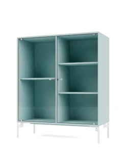 Ripple II Vitrineskab, inkl. sokkel fra Montana