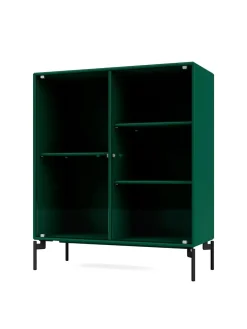 Ripple II Vitrineskab, inkl. sokkel fra Montana