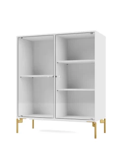 Ripple II Vitrineskab, inkl. sokkel fra Montana