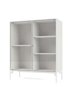 Ripple II Vitrineskab, inkl. sokkel fra Montana