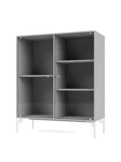 Ripple II Vitrineskab, inkl. sokkel fra Montana