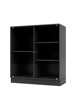 Ripple II Vitrineskab, inkl. sokkel fra Montana