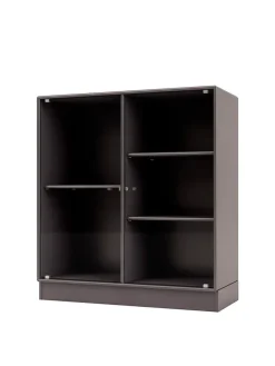 Ripple II Vitrineskab, inkl. sokkel fra Montana