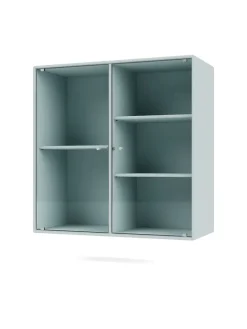 Ripple II Vitrineskab, inkl. sokkel fra Montana