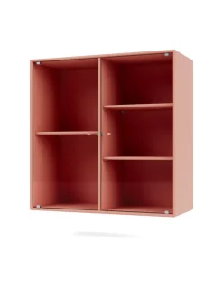 Ripple II Vitrineskab, inkl. sokkel fra Montana