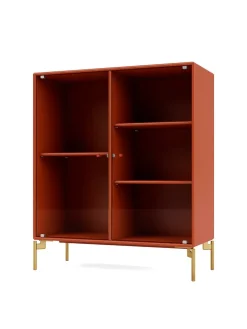 Ripple II Vitrineskab, inkl. ben fra Montana