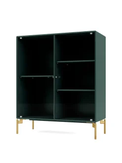 Ripple II Vitrineskab, inkl. ben fra Montana