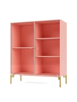 Ripple II Vitrineskab, inkl. ben fra Montana