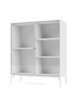 Ripple II Vitrineskab, inkl. ben fra Montana