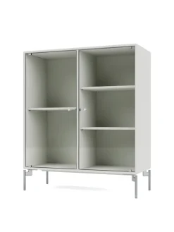 Ripple II Vitrineskab, inkl. ben fra Montana