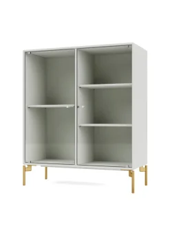 Ripple II Vitrineskab, inkl. ben fra Montana